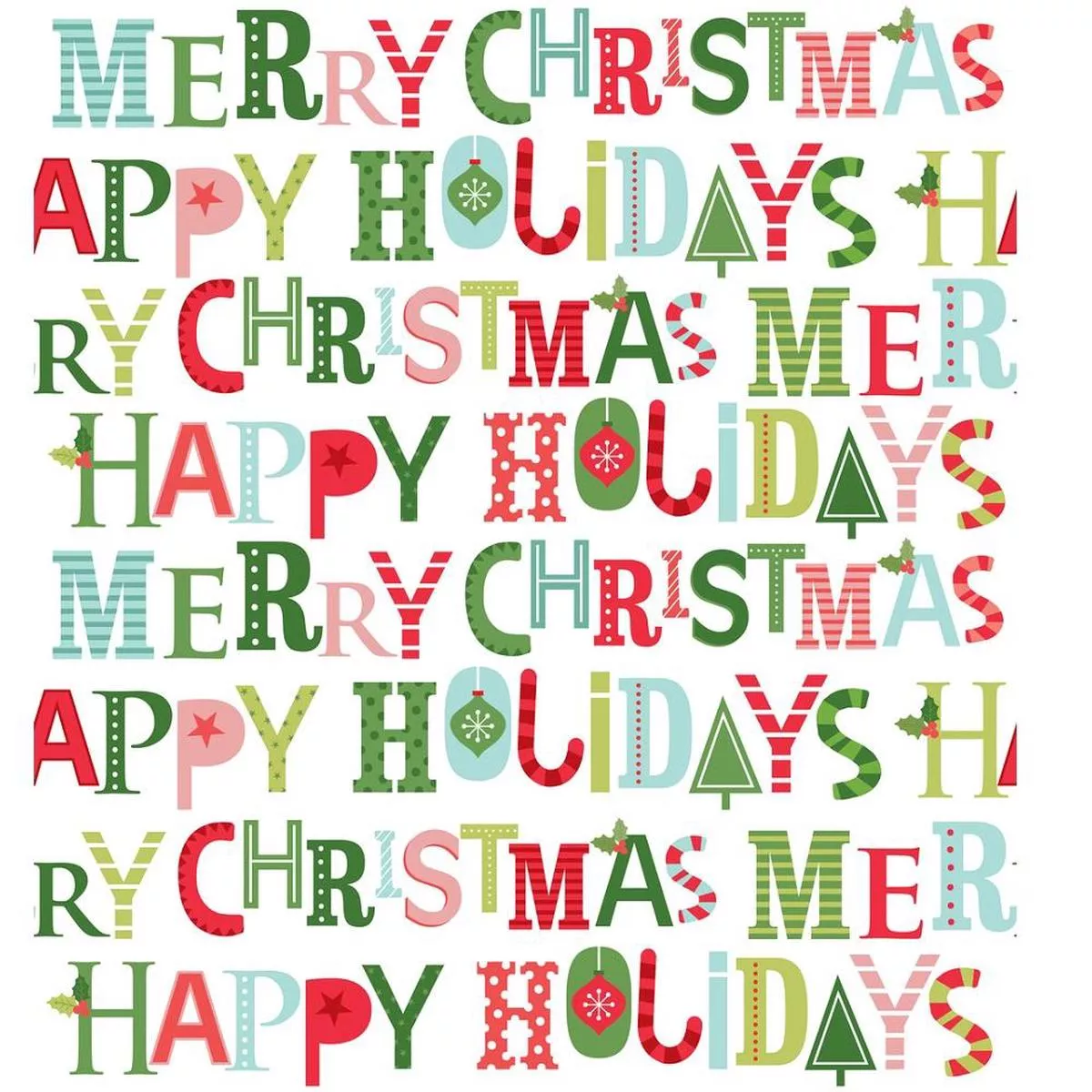 merry-christmas-happy-holidays-font-fabric Merry Christmas & Happy Holidays Font Fabric