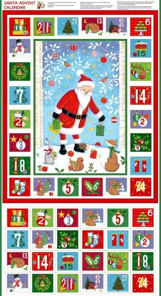 merry-christmas-santa-advent-calendar-panel Merry Christmas Santa (Advent Calendar) Panel