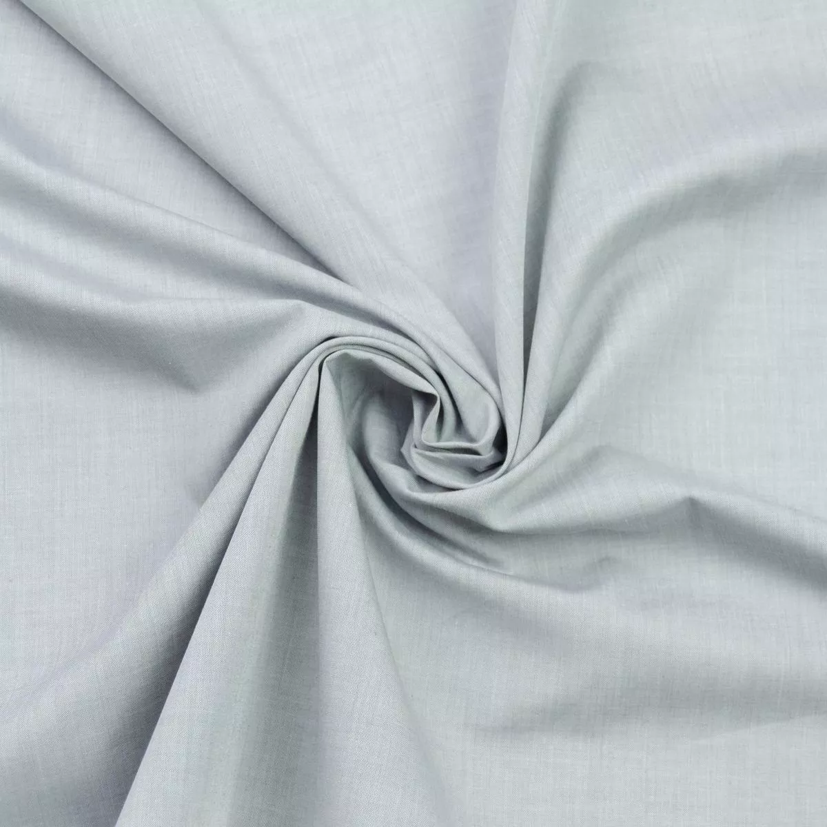 Meryl Light Grey Cotton Stretch Fabric