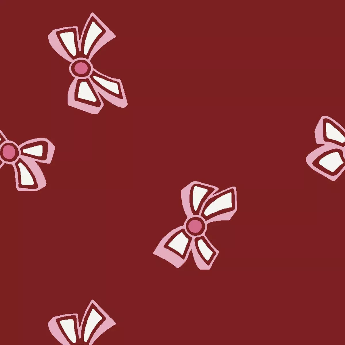 mila-bow-on-crimson-fabric Mila Bow on Crimson Fabric