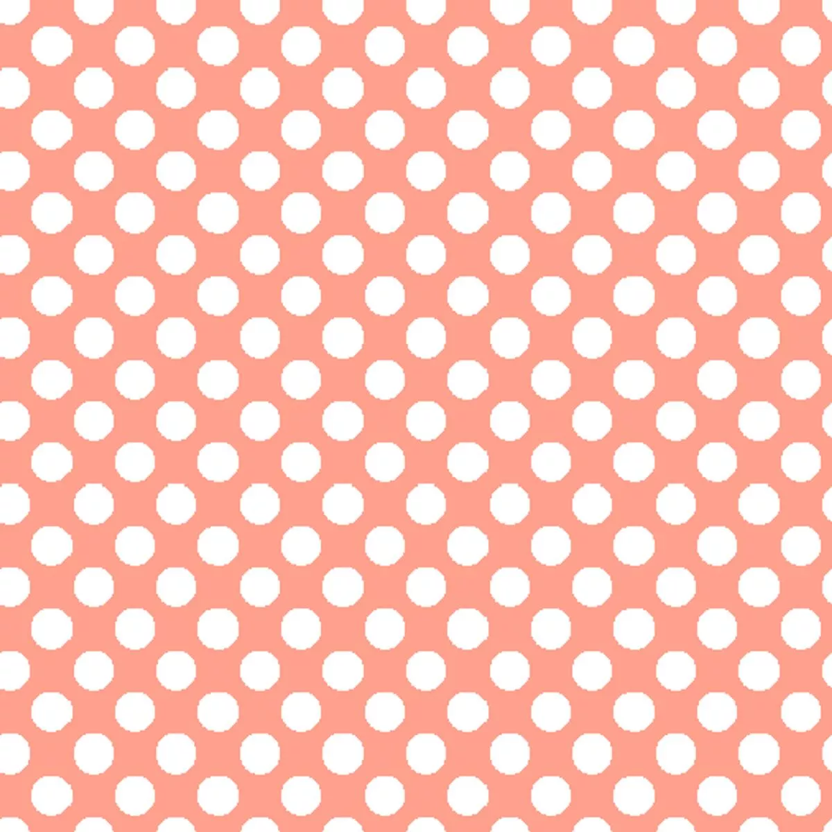 mini-dots-on-coral-fabric Mini Dots on Coral Fabric