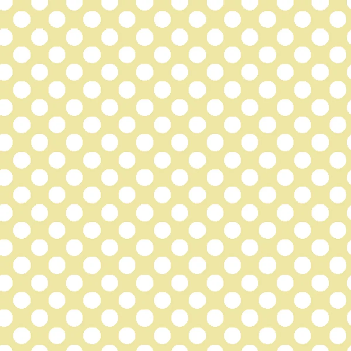 Mini Dots on Yellow Fabric