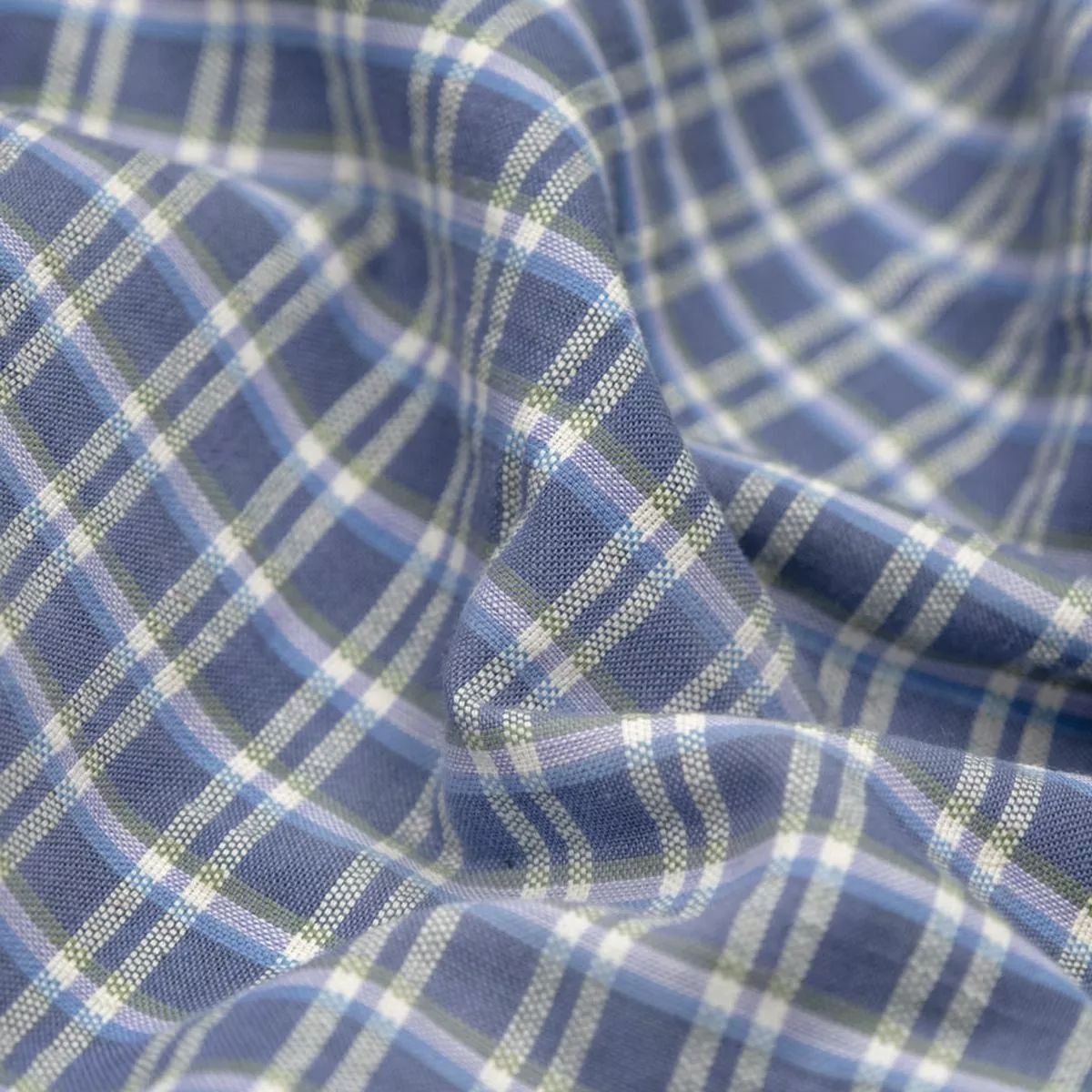 mini-plaid-handwoven-cotton-periwinkle-white Mini Plaid Handwoven Cotton – Periwinkle/White