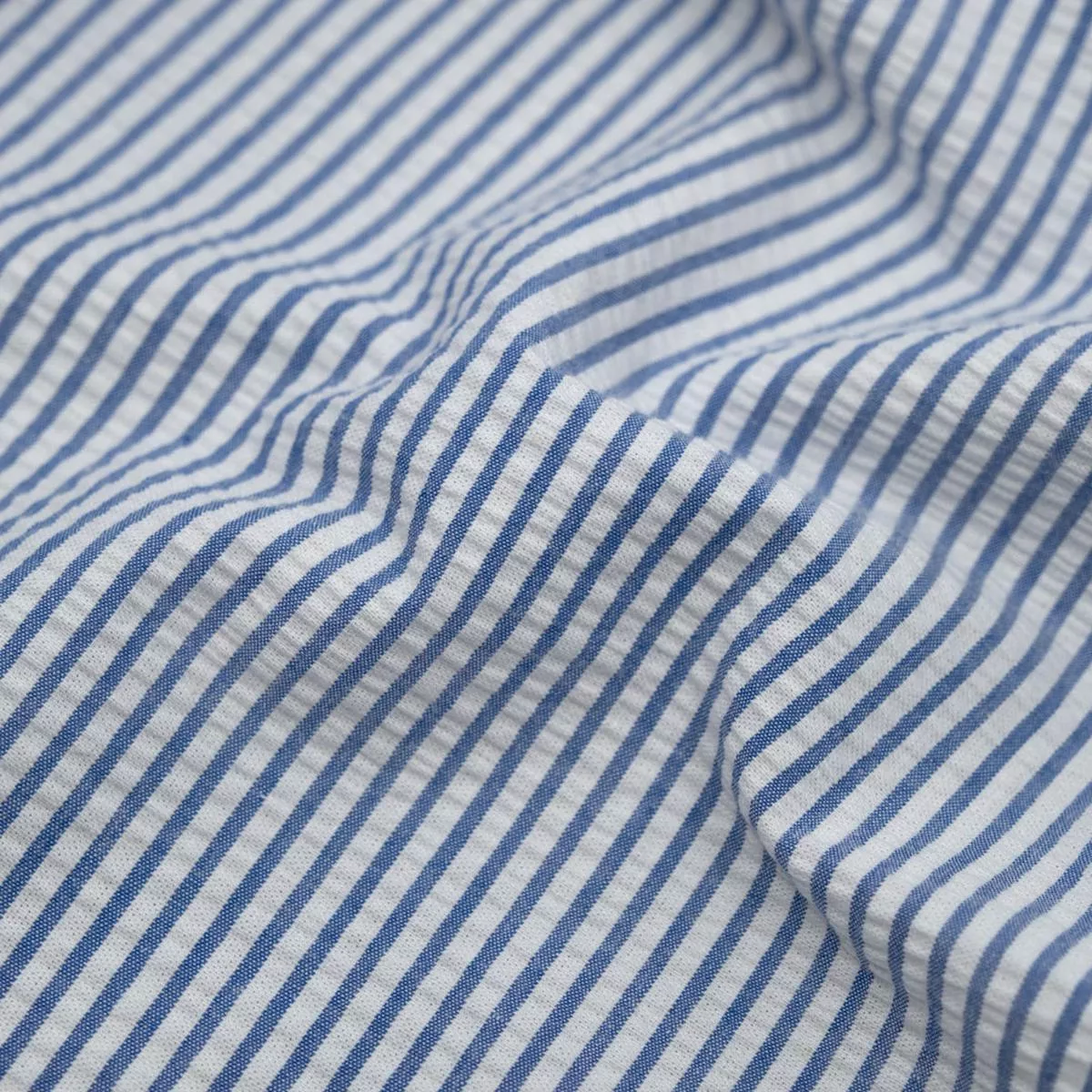 mini-stripe-cotton-seersucker-cornflower-white Mini Stripe Cotton Seersucker – Cornflower/White