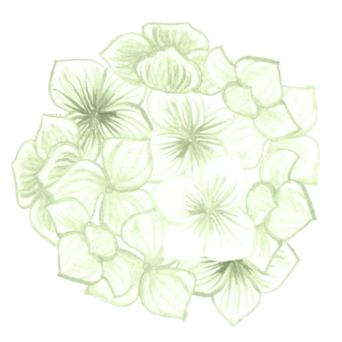 mint-dreams-flower-1-fabric-panel Mint Dreams Flower #1 Fabric Panel