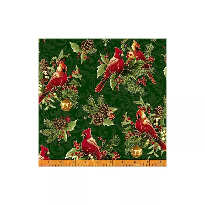 Mistletoe Rosemarie Lavin 32319-3M Cotton