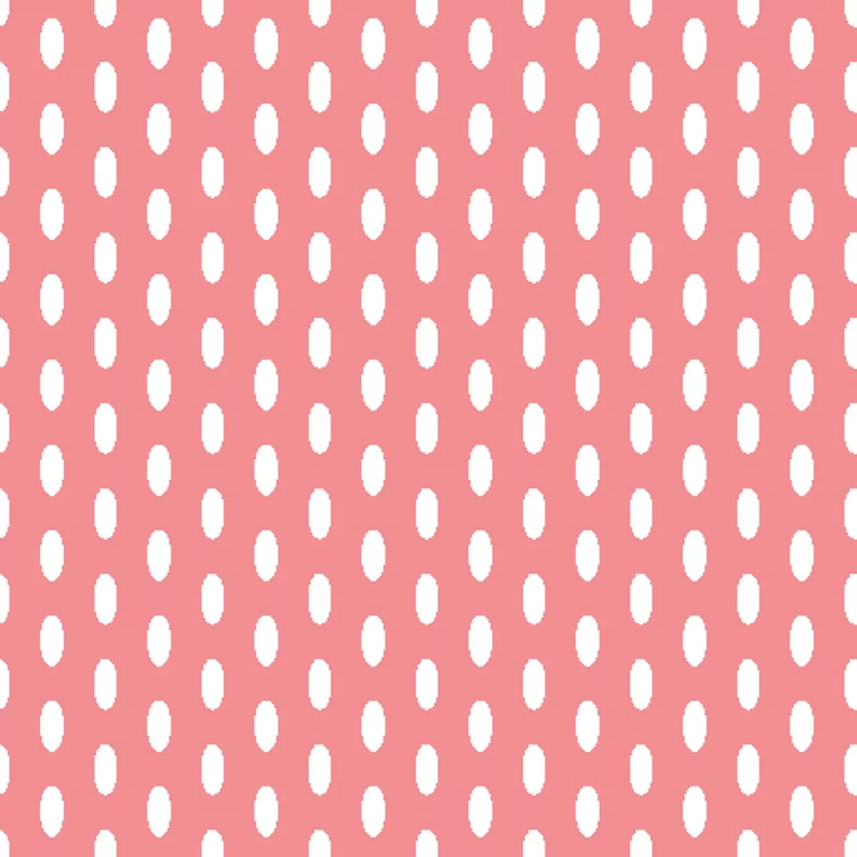 mod-dots-coral-pink-dotted-fabric Mod Dots – Coral Pink Dotted Fabric