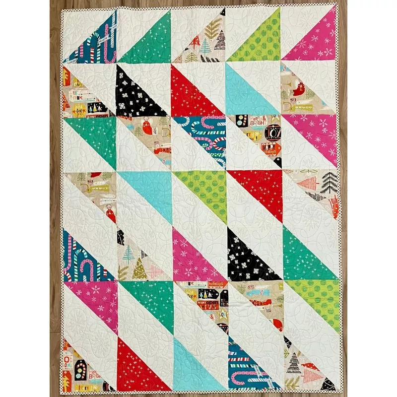 mod-mod-christmas-quilt-kit Mod Mod Christmas Quilt Kit