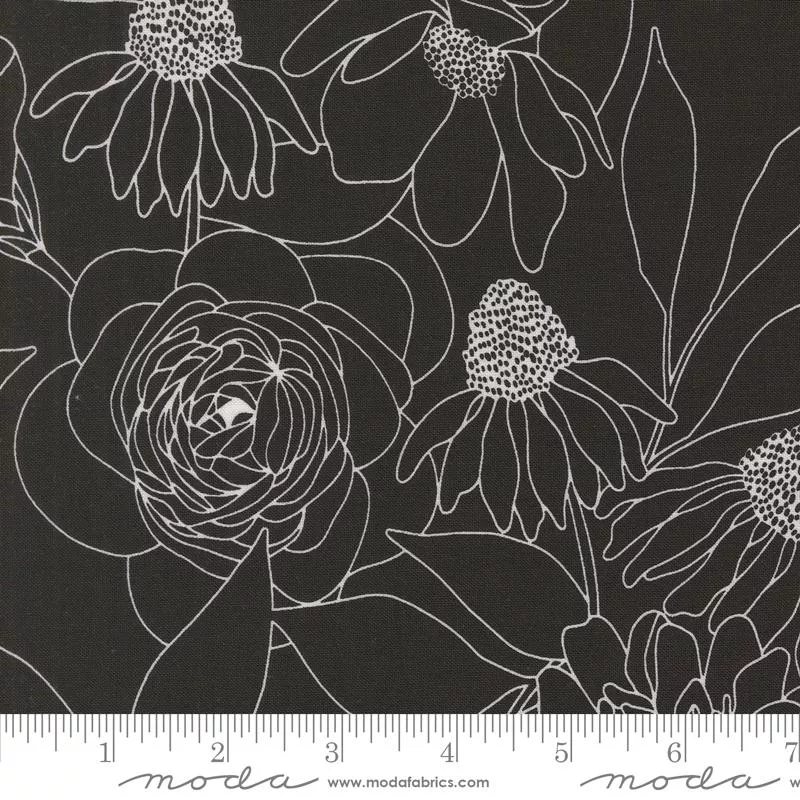 Moda Botany 108029 12 Ink 108" Wide Back