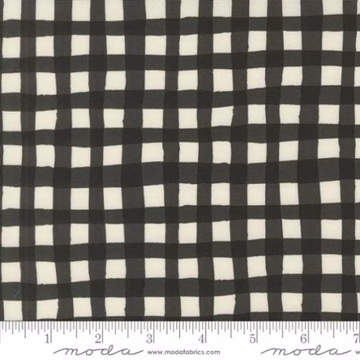 moda-emmitt-ivy-winter-picnic-gingham-black-55693-17 Moda Emmitt and Ivy – Winter Picnic Gingham Black 55693 17
