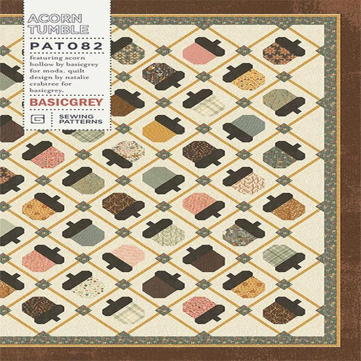 Moda Fabrics Acorn Tumble Quilting Pattern PAT082