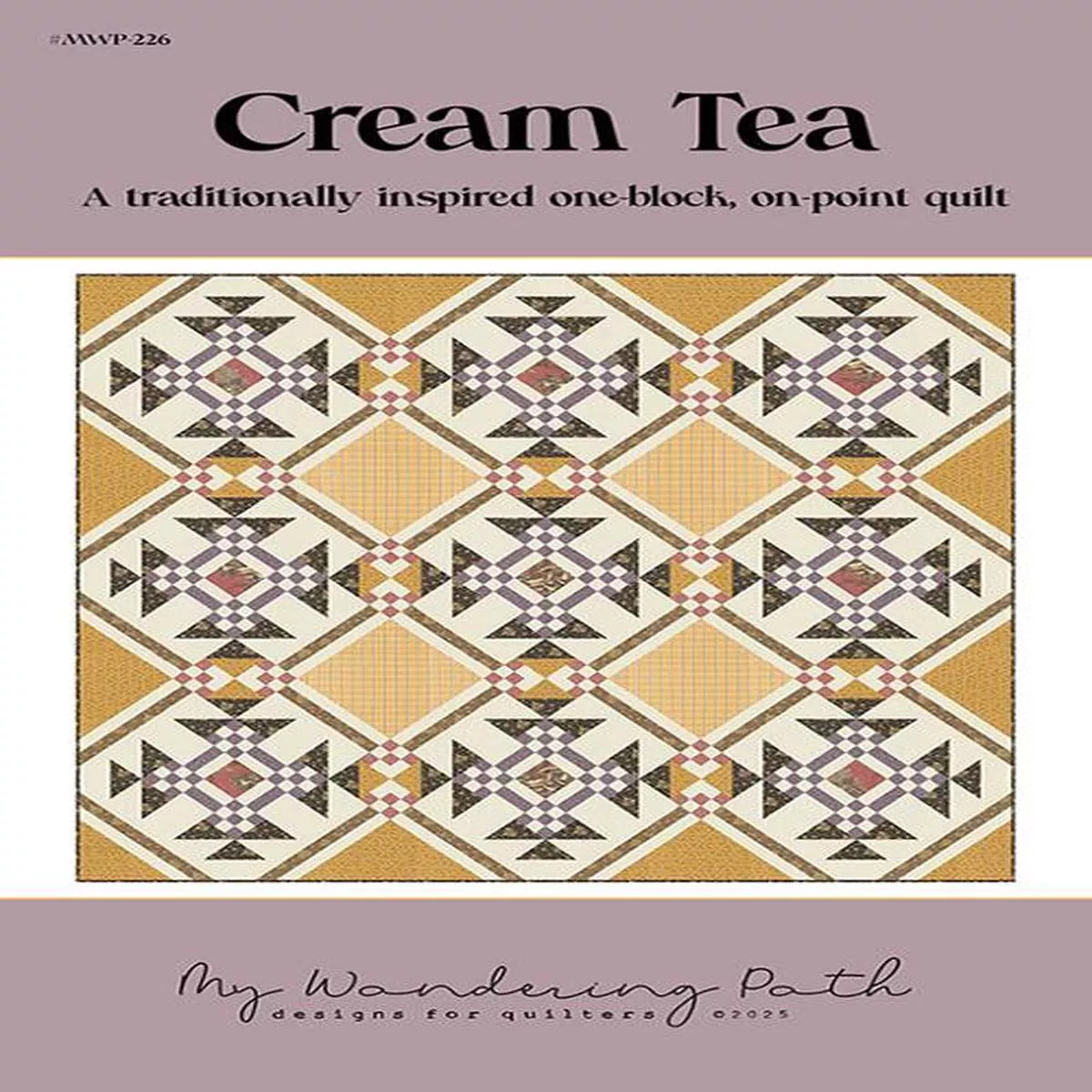 Moda Fabrics Cream Tea Quilting Pattern MWP-226