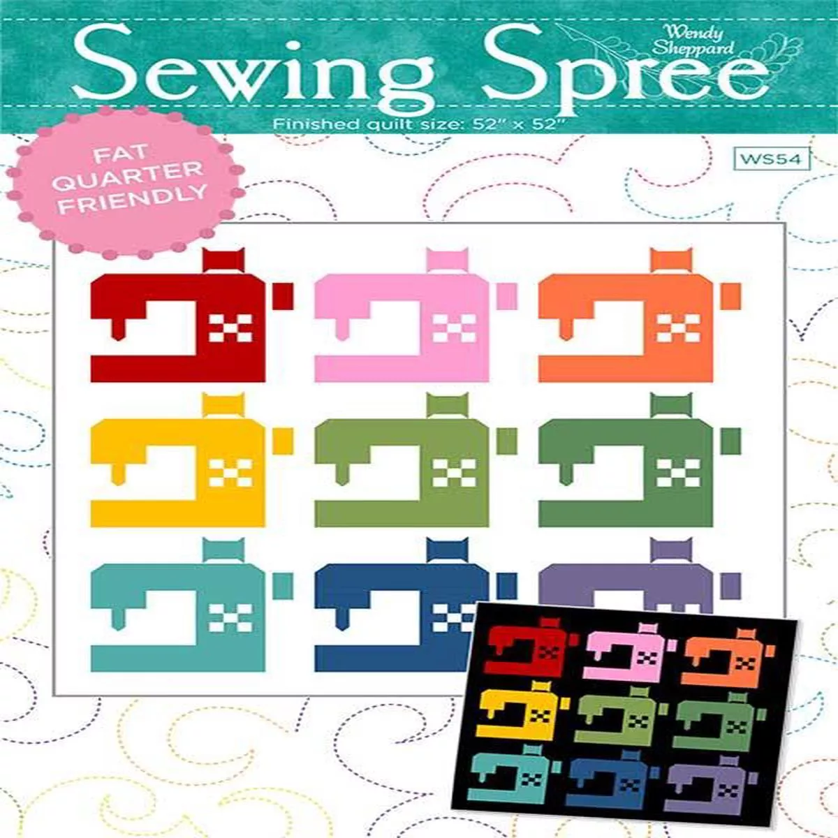 Moda Fabrics Sewing Spree Quilting Pattern WS-54