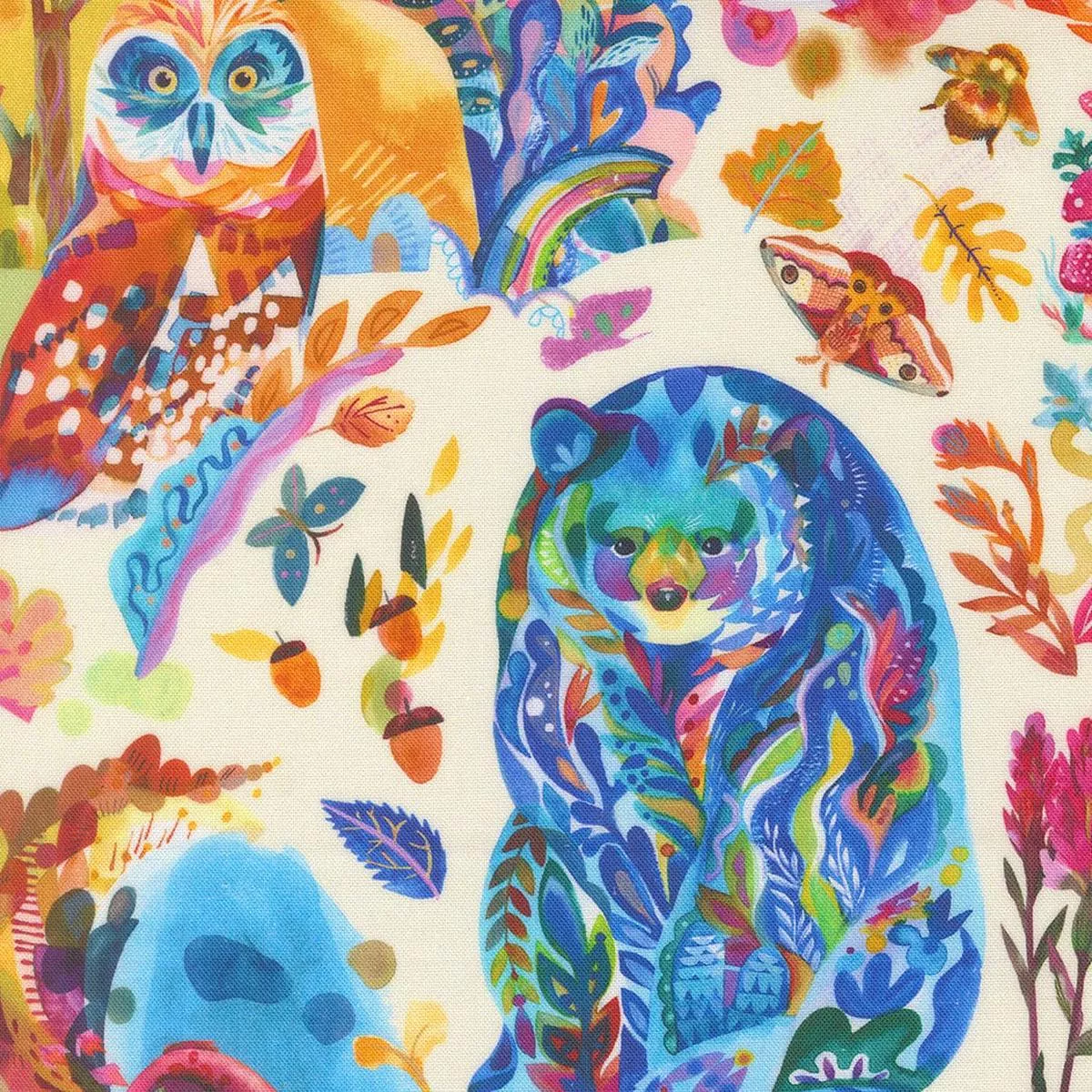 moda-northern-brights-watercolor-animals-cloud-21850-12 Moda Northern Brights – Watercolor Animals Cloud 21850 12