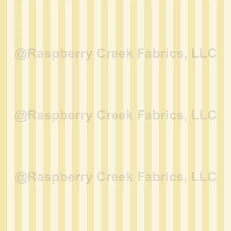 Monochromatic Butter Yellow Stripes