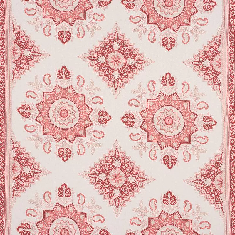 MONTECITO MEDALLION | Faded Red