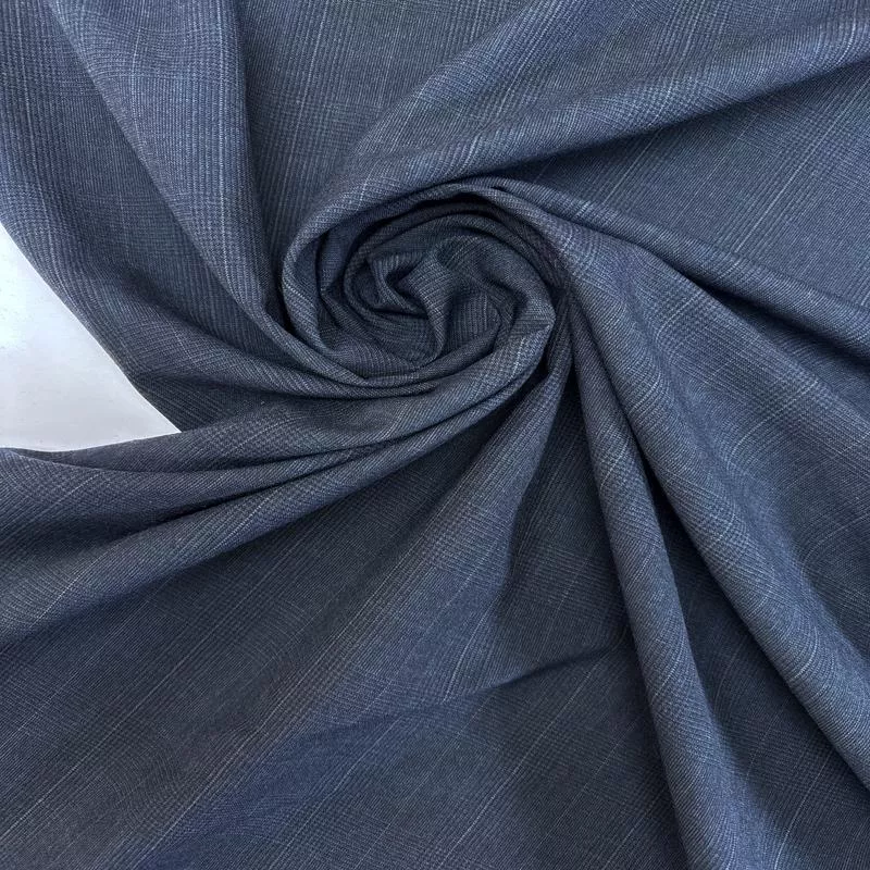 Multicolor Wool Polyester Tweed
