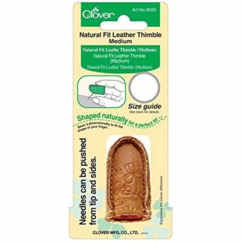 natural-fit-leather-thimble-clover Natural Fit Leather Thimble (Clover)