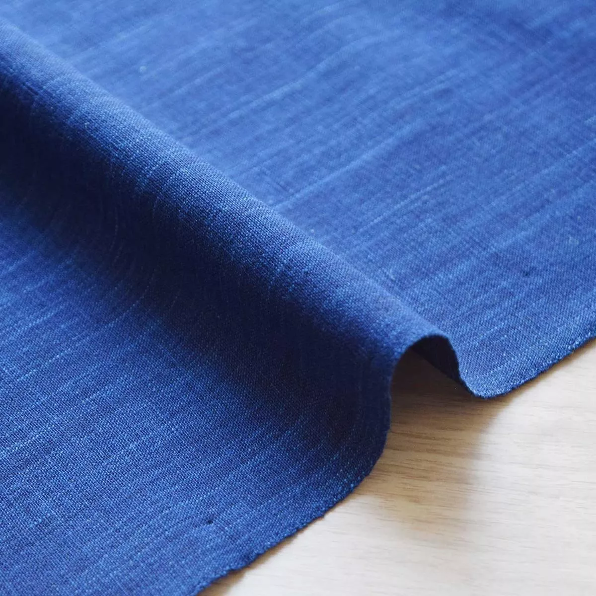 Natural Indigo Yarn-dyed Cotton Solid – Navy [15″ Width]
