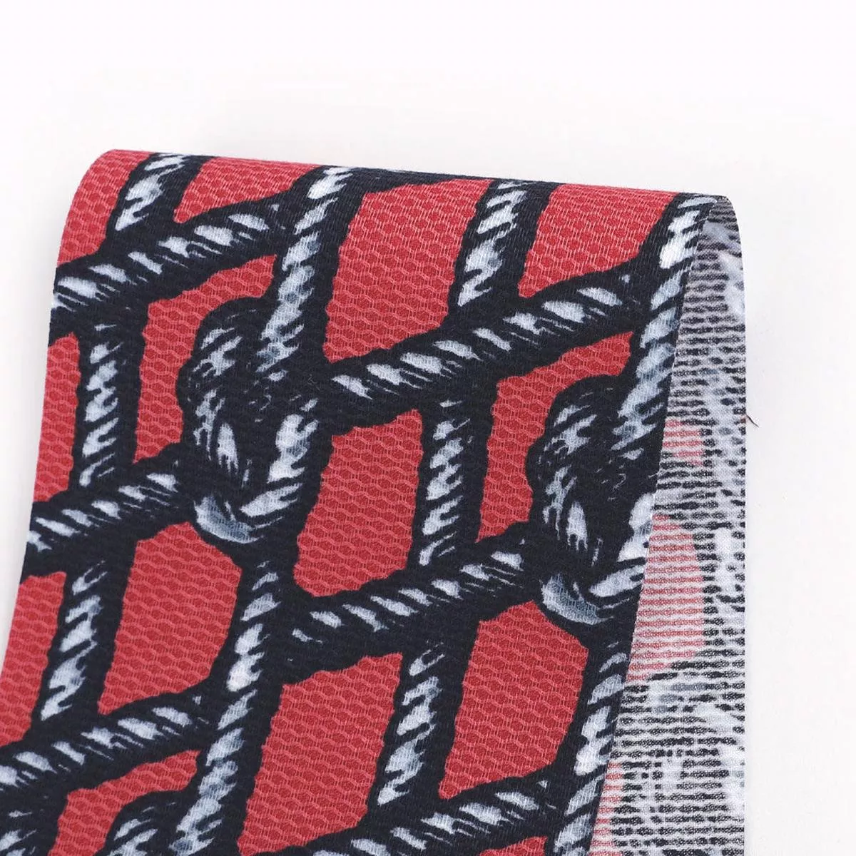 nautical-knot-textured-cotton-carmine Nautical Knot Textured Cotton – Carmine