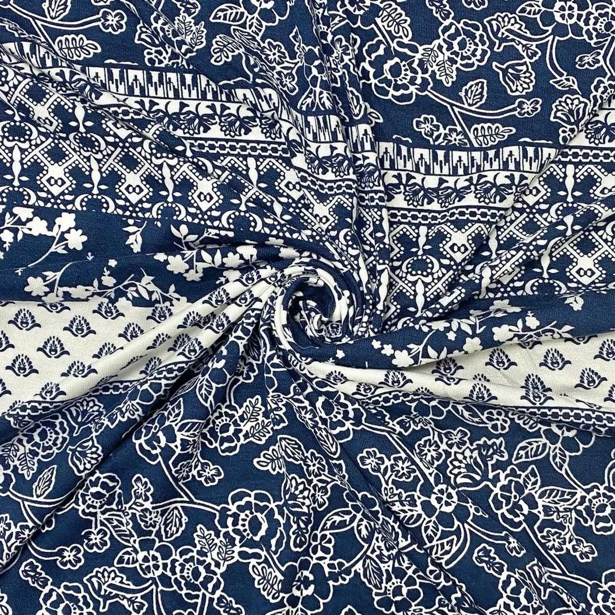 navy-white-patterns-viscose-jersey-fabric Navy and White Patterns Viscose Jersey Fabric