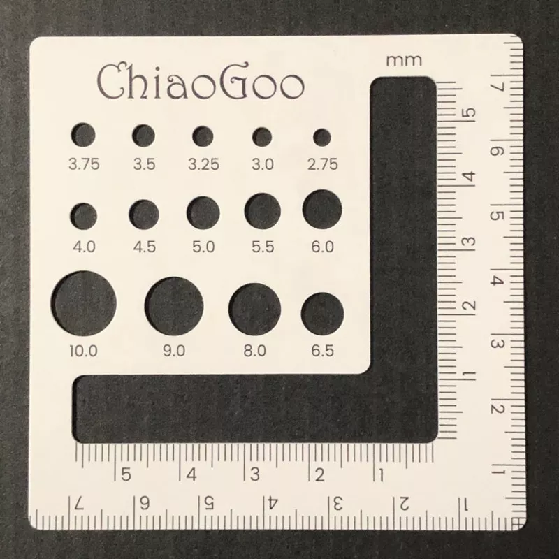 Needle Gauge 3″ Square (ChiaoGoo)