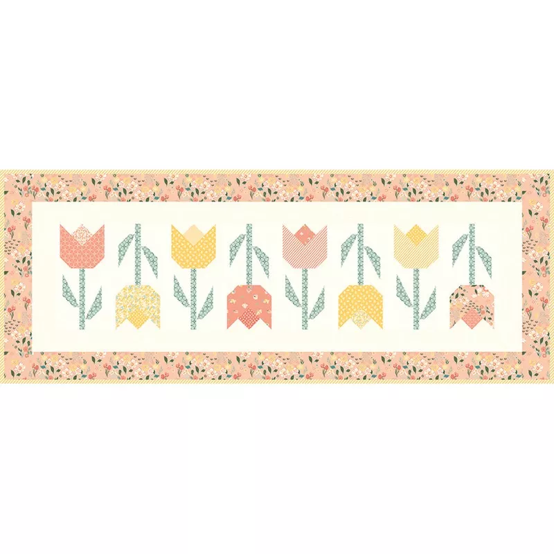 new-beginnings-tulip-festival-table-runner-kit New Beginnings Tulip Festival Table Runner Kit