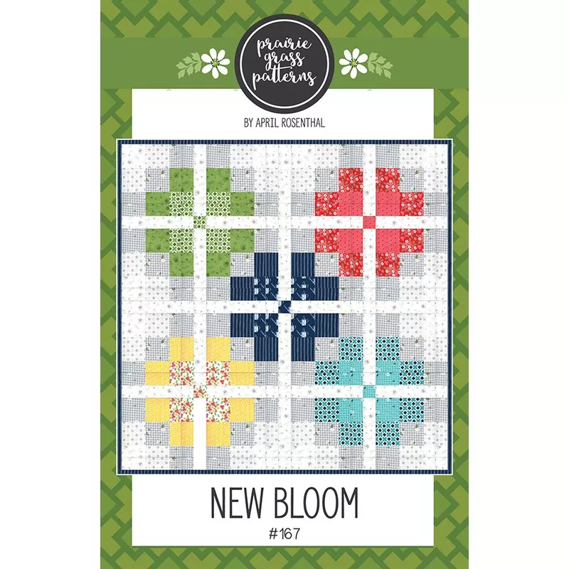 new-bloom-quilt-pattern-by-prairie-grass-patterns New Bloom Quilt Pattern by Prairie Grass Patterns