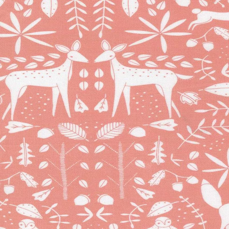 Nocturnal Forest Otomi By Gingiber For Moda Primrose