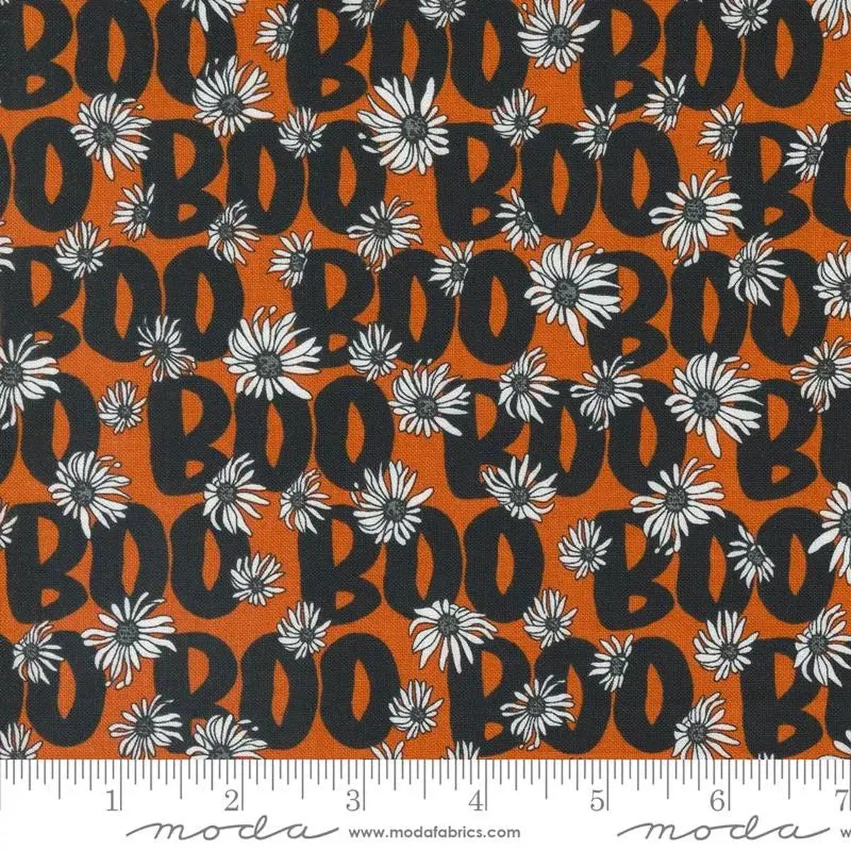 noir-pumpkin-boo-orange-44-45-fabric-per-yard Noir Pumpkin Boo Orange 44″/45″ Fabric Per Yard