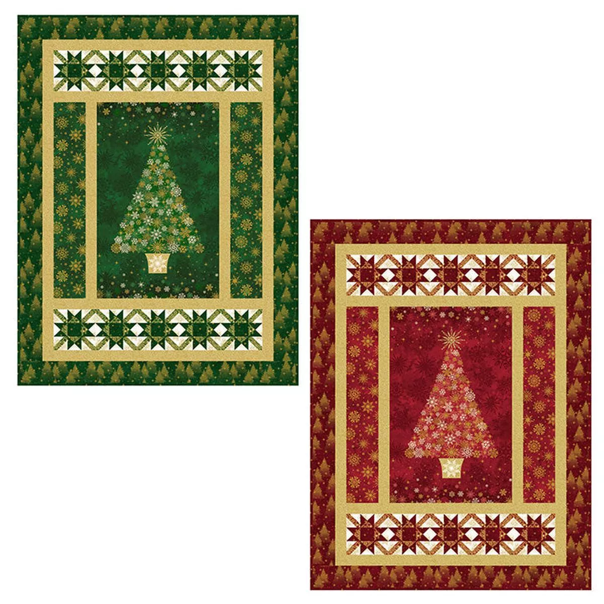 northcott-fabrics-twinkling-stripes-quilting-pattern-ptn3614 Northcott Fabrics Twinkling Stripes Quilting Pattern PTN3614