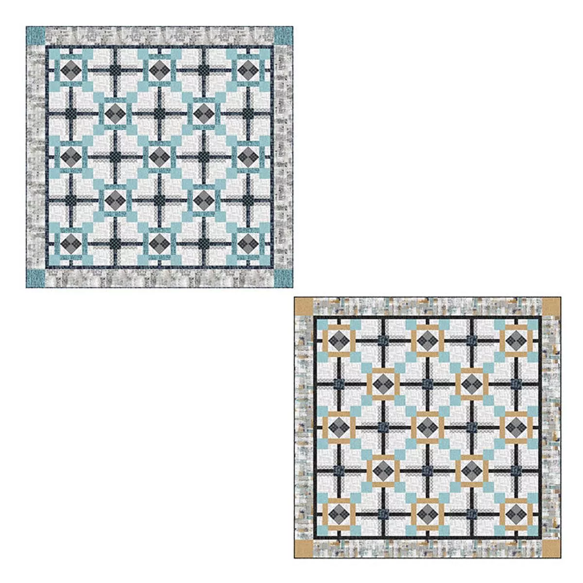 Northcott Fabrics Urban Oasis Quilting Pattern PTN3520