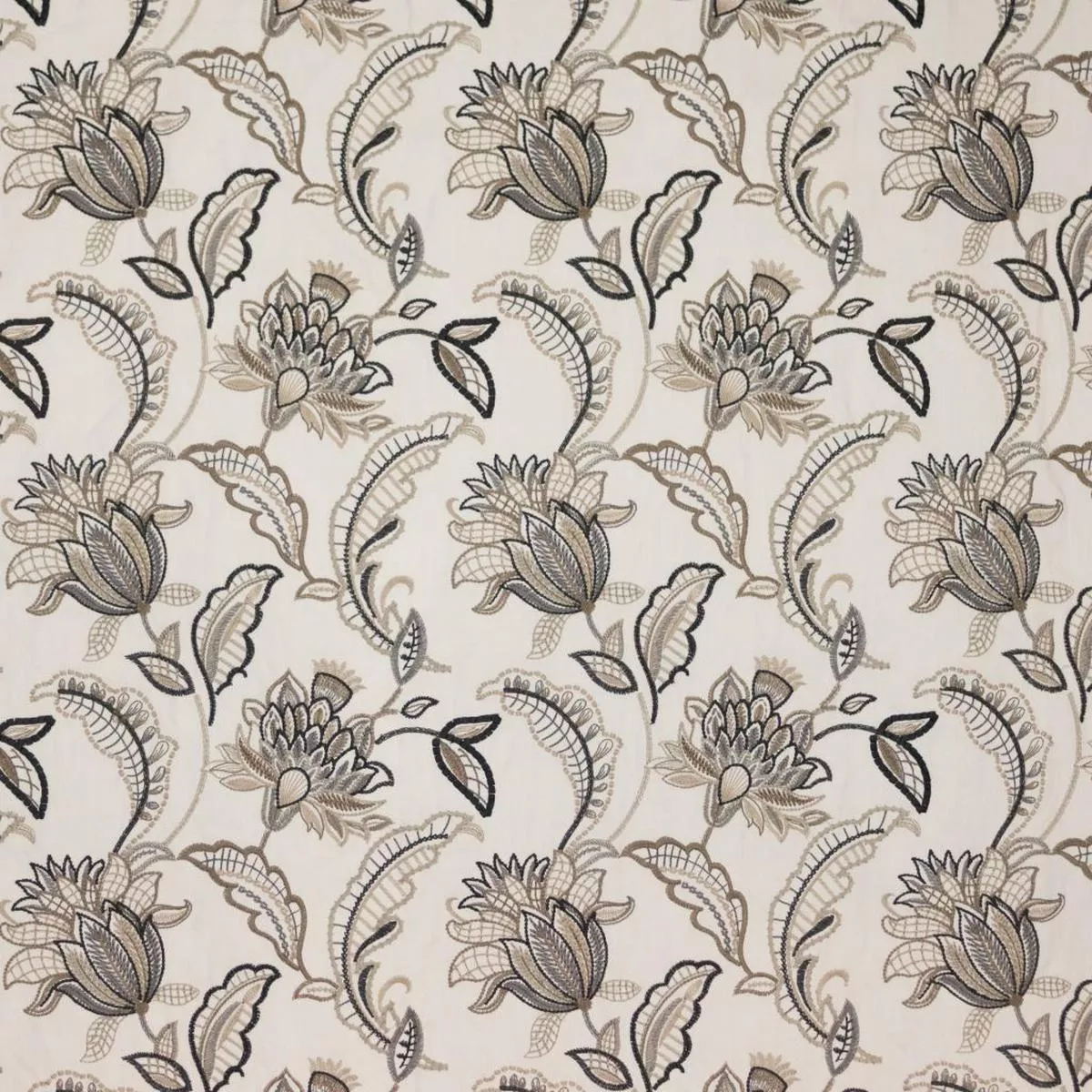 Nottingham Garden Driftwood RM Coco Fabric