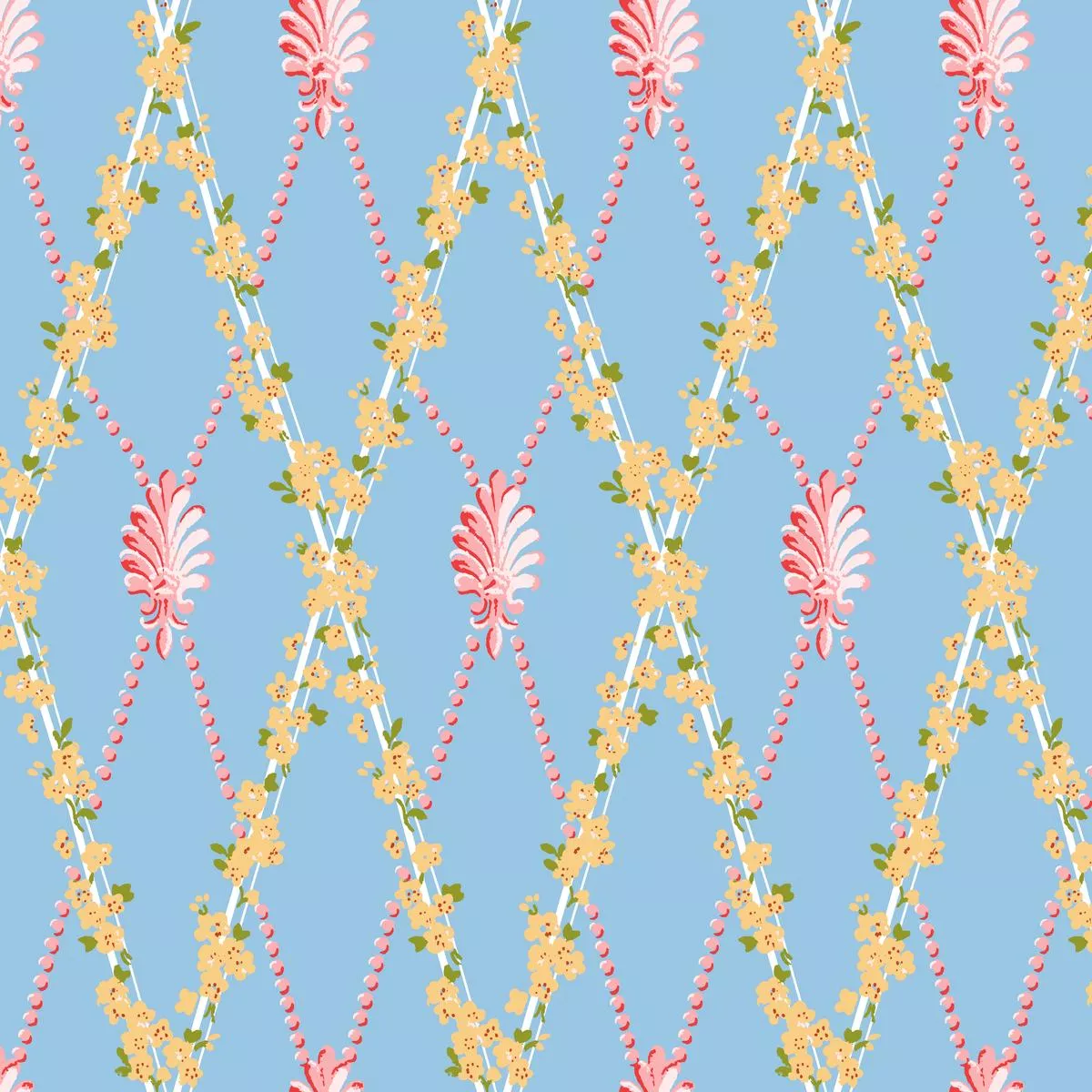 Odette on Heritage Fabric