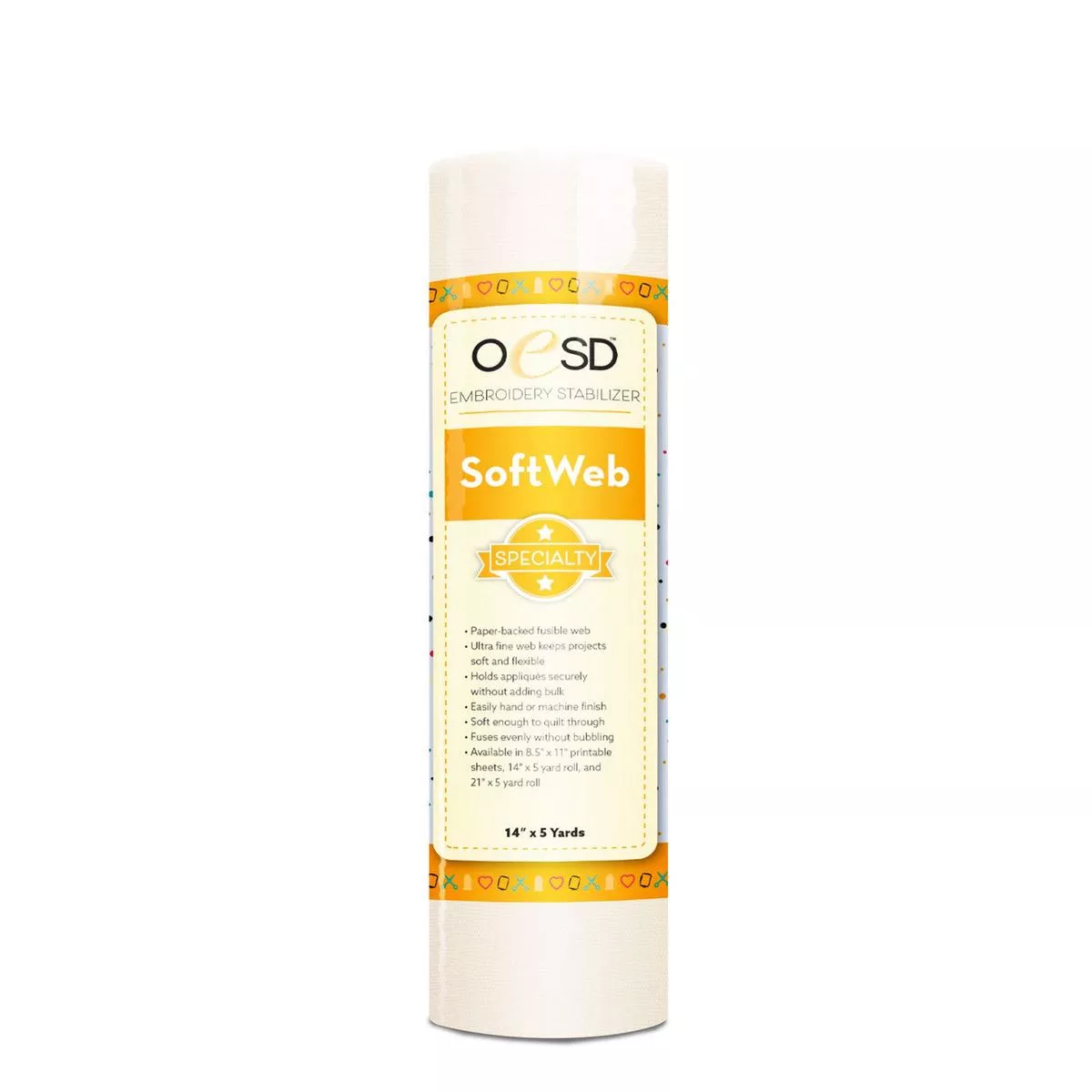 oesd-softweb-fusible-web-5yd-roll OESD SoftWeb Fusible Web 5yd Roll