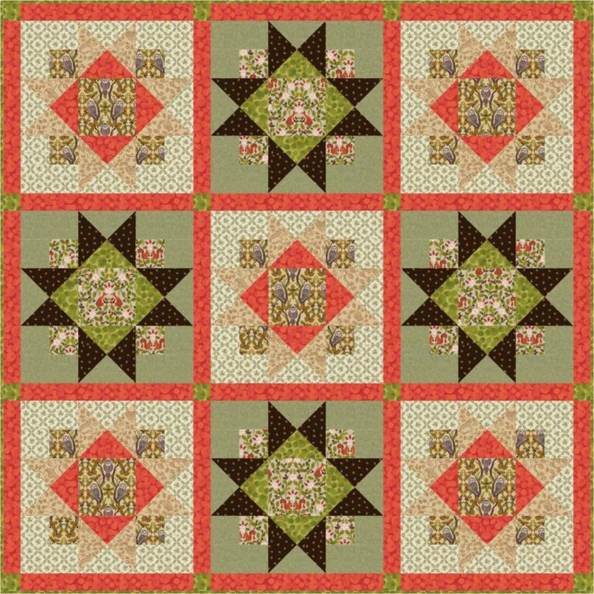 old-quercus-quilt-kit Old Quercus Quilt Kit