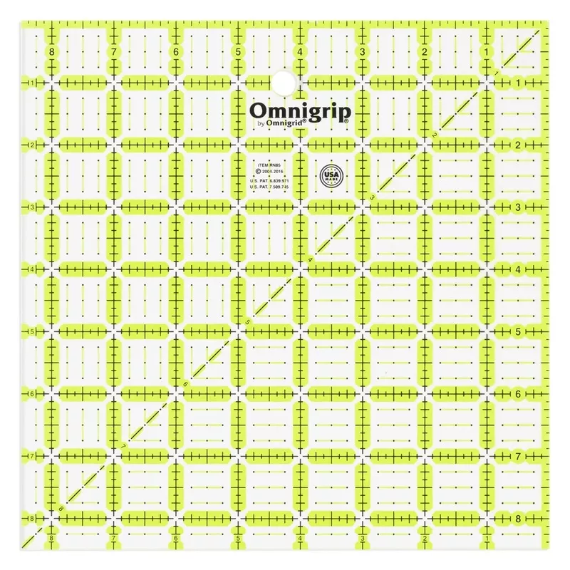 omnigrid-omnigrip-neon-ruler-10-square-rn10 Omnigrid Omnigrip Neon Ruler 10″ Square RN10
