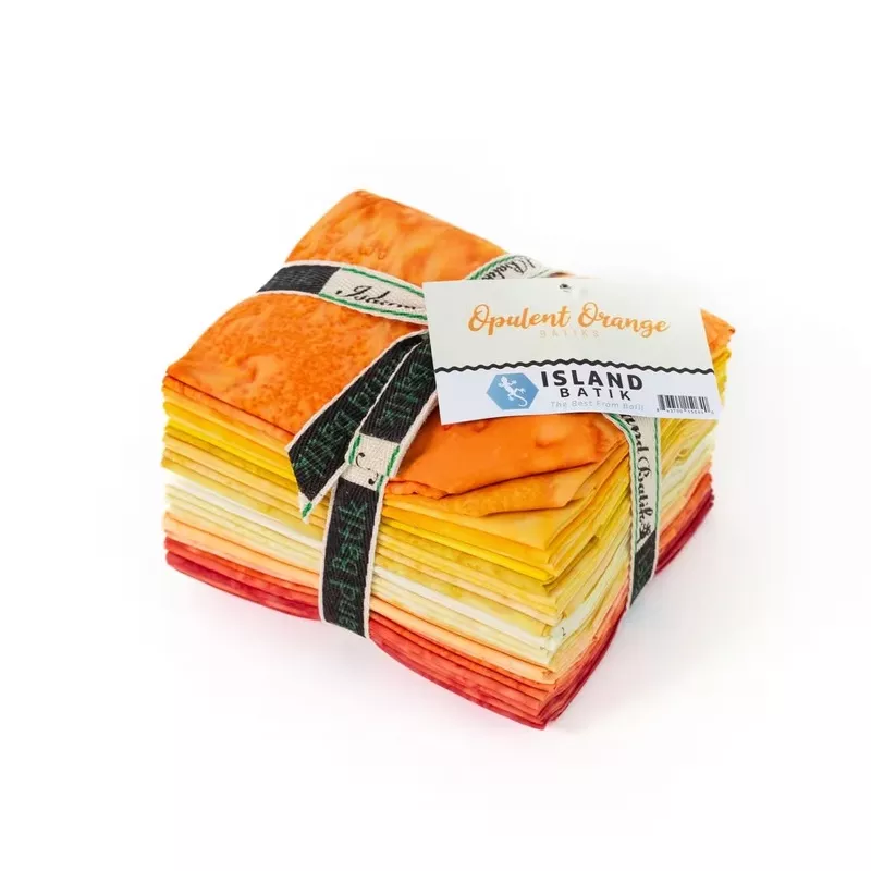 opulent-orange-batiks-fat-quarter-pack-bundle Opulent Orange Batiks Fat Quarter Pack Bundle