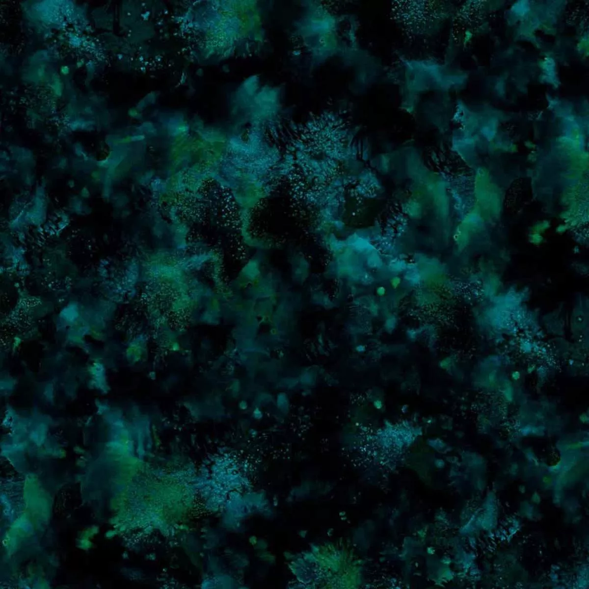 P&B Textiles – Reef – Underwater Texture – Dark Emerald – 108″ Wide Yardage