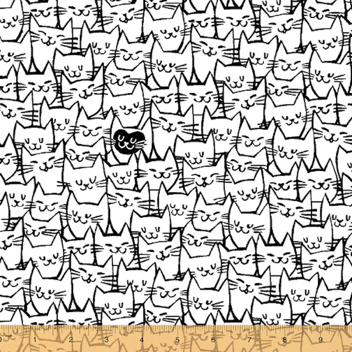 Packed Cats 108″ Wide Back by Whistler Studios