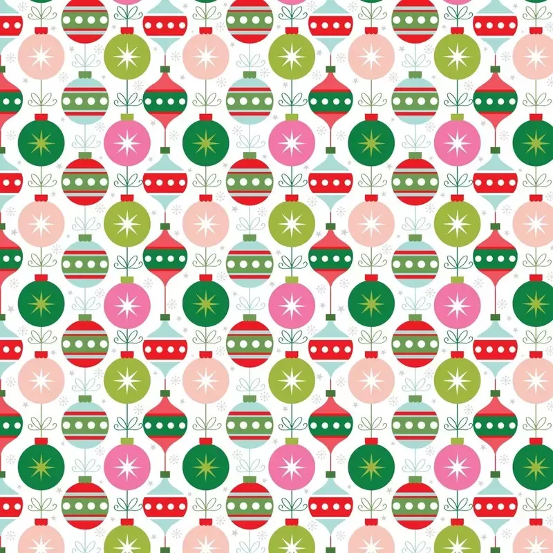 packed-christmas-ornament-fabric-multi Packed Christmas Ornament Fabric – Multi