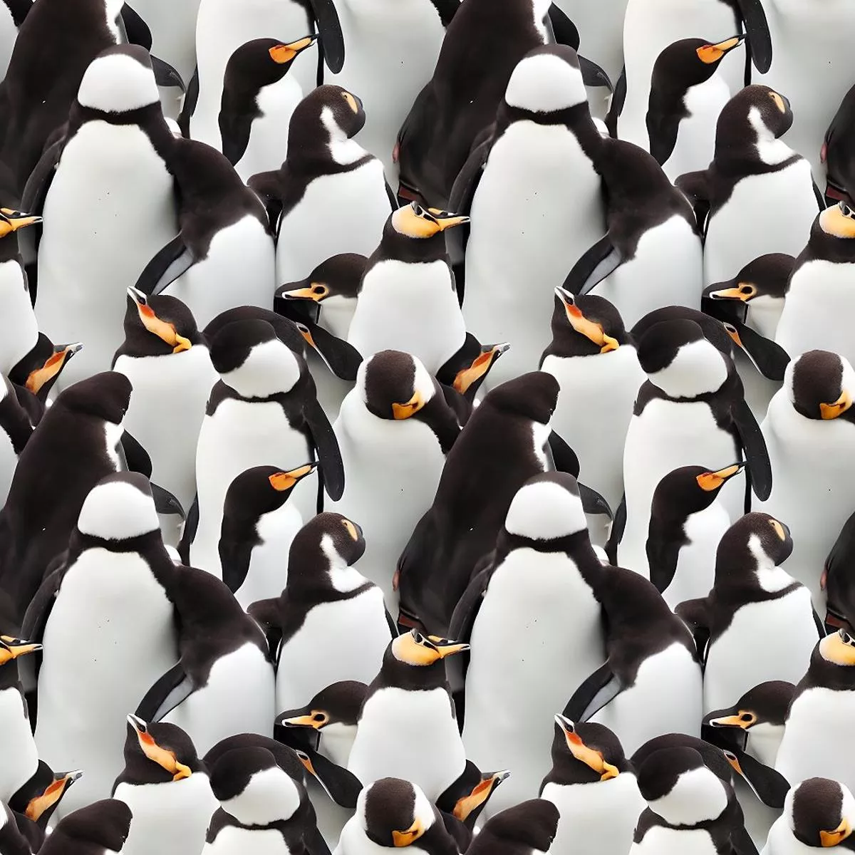 packed-penguins-fabric Packed Penguins Fabric
