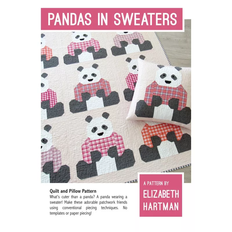 pandas-in-sweaters-quilt-pattern-by-elizabeth-hartman Pandas in Sweaters Quilt Pattern by Elizabeth Hartman