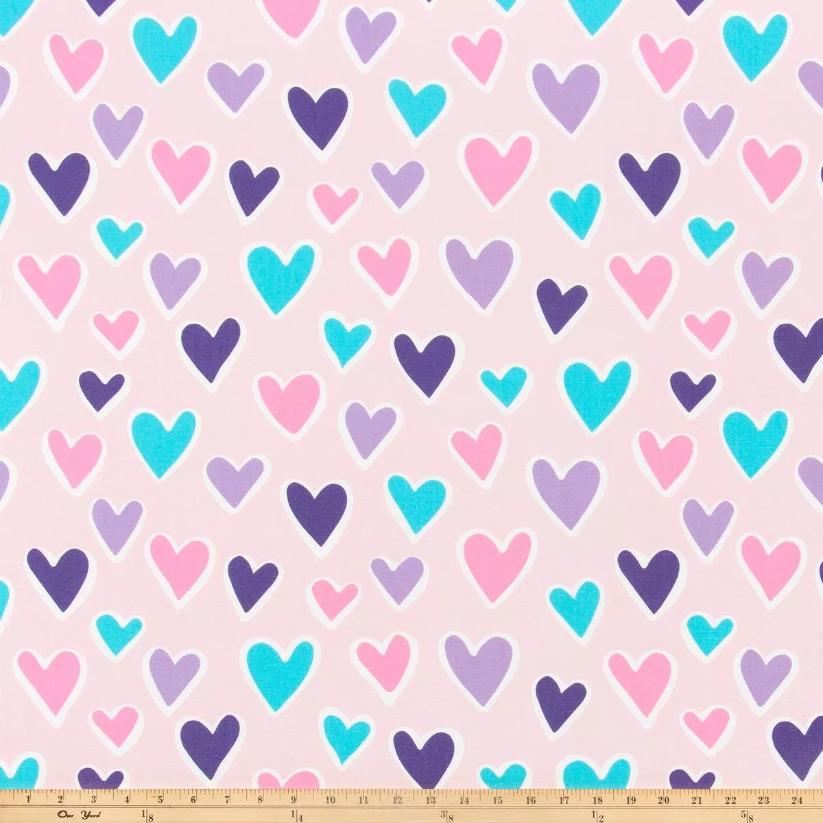 paper-hearts-bella-fabric-by-premier-prints Paper Hearts Bella Fabric By Premier Prints