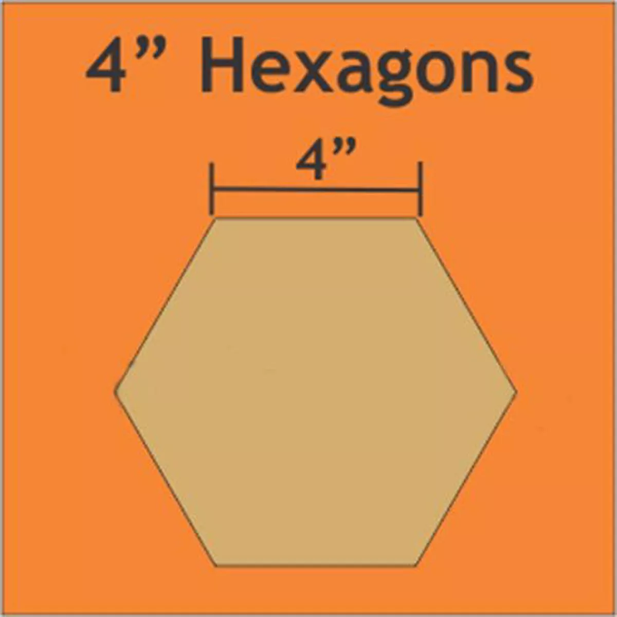Paper Pieces Hexagon 4″ Piecing Paper 12pc HEX400