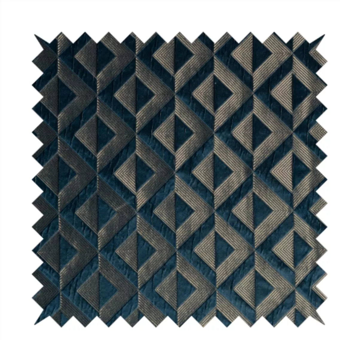 paradise-geometric-pattern-in-blue-upholstery-fabric-ctr-2513 Paradise Geometric Pattern In Blue Upholstery Fabric CTR-2513