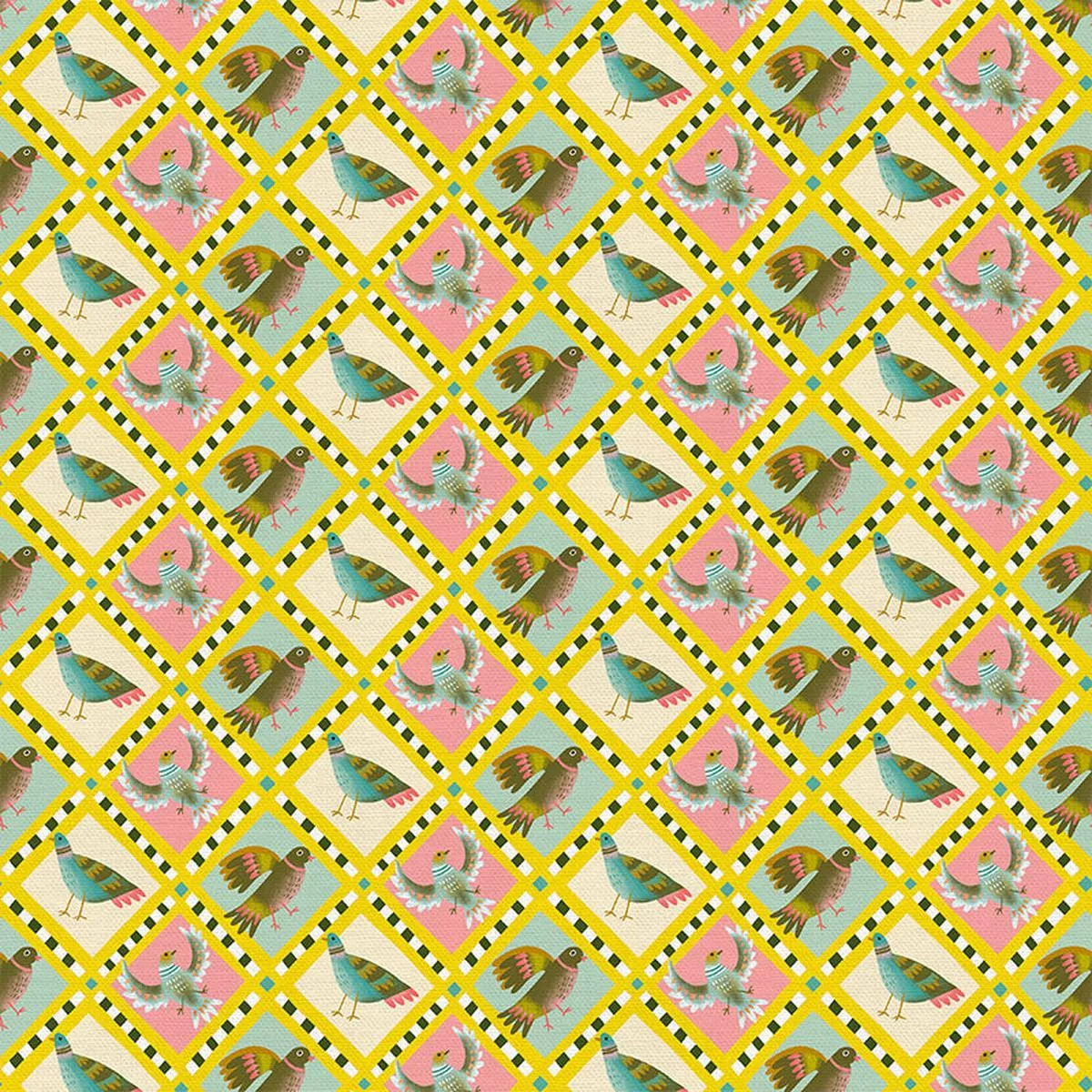 park-doves-quilting-cotton-wide Park Doves – Quilting Cotton Wide