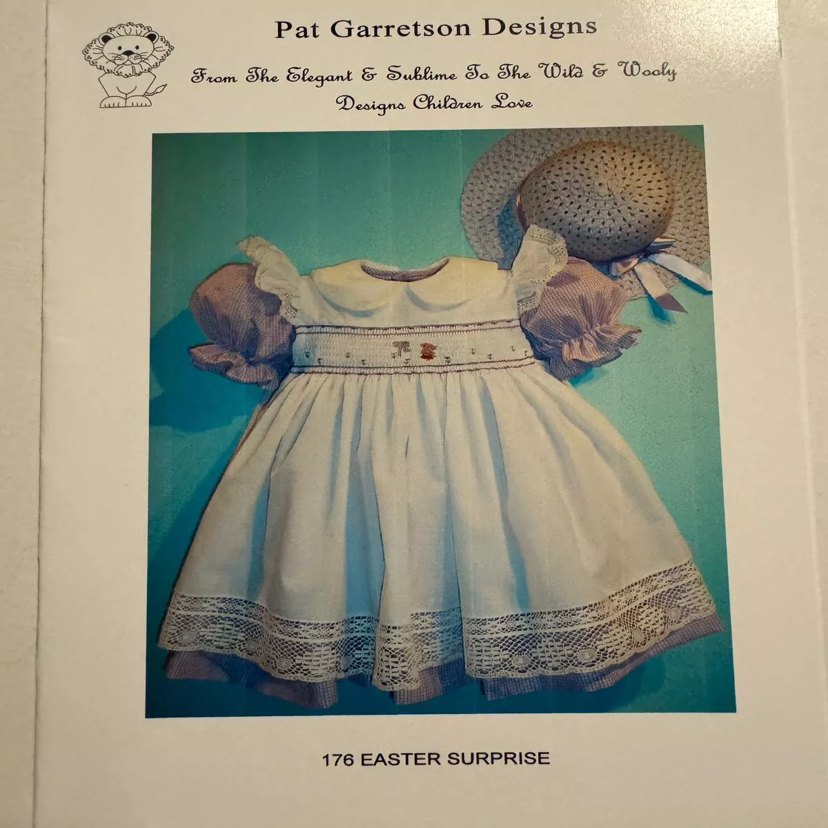 Pat Garretson Smocking Plates II – #176 EASTER SURPRISE