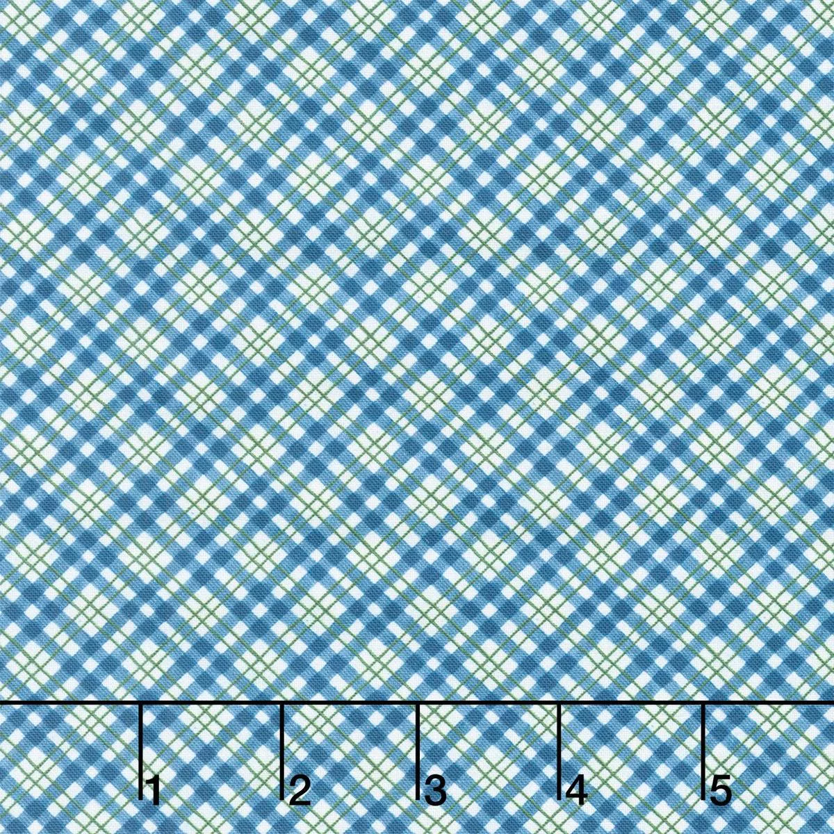 patchwork-picnic-diagonal-plaid-blue-yardage Patchwork Picnic – Diagonal Plaid Blue Yardage