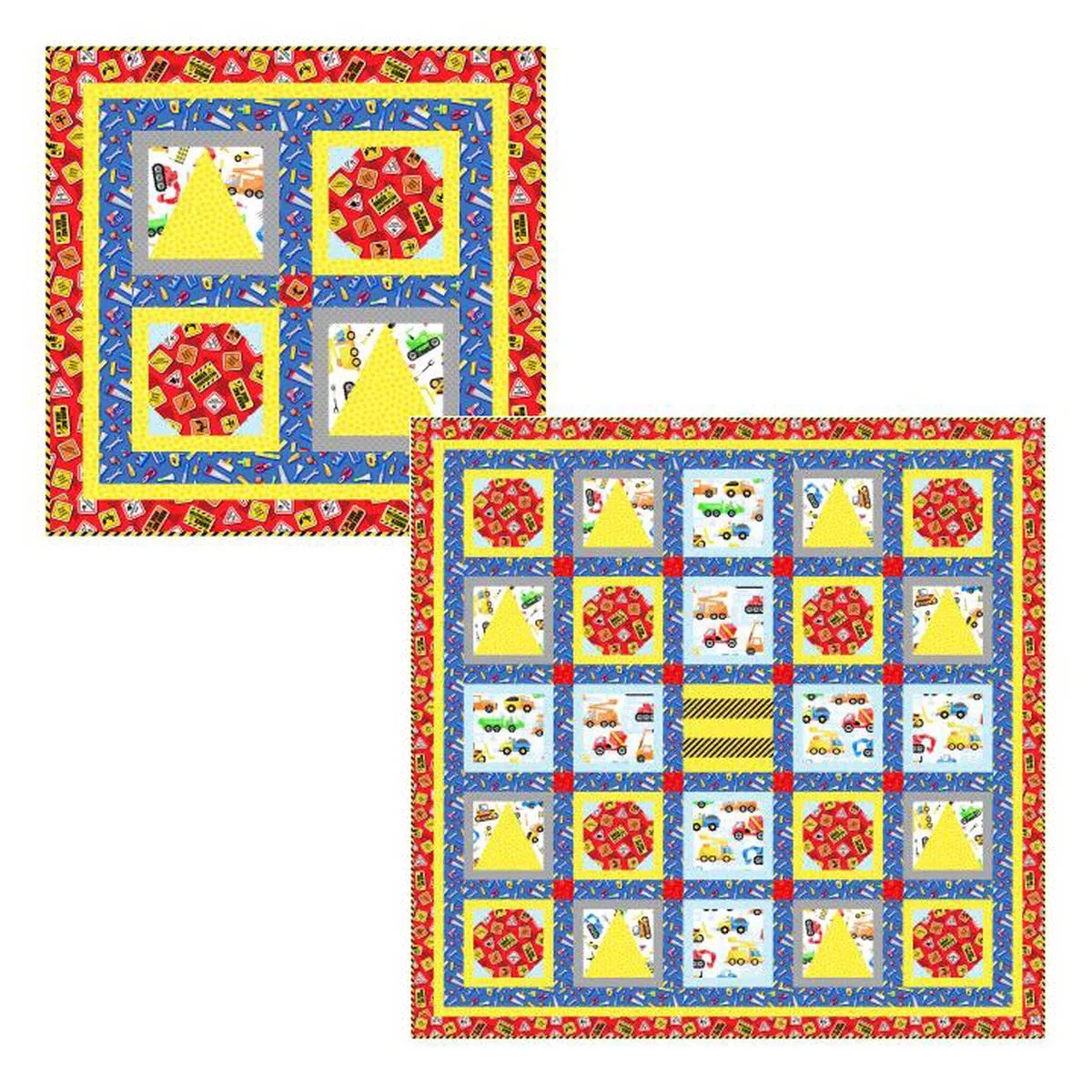 Patrick Lose Studios Cooper Construction Quilting Pattern PTN5170